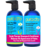 PURA D'OR Scalp Therapy 3-in-1 Hair & Body Set — Spa-Like Self-Care Nightly Routine for Sensitive Scalps