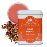 Harney & Sons Blood Orange Fruit Tea – Clean-Label Caffeine-Free Herbal Tea for the Intentional Kitchen and Clutter-Free Pantry