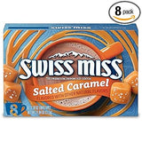 Swiss Miss Salted Caramel Halloween Hot Cocoa – Portable Trick-or-Treat Porch Drink for Outdoor Entryway Stations, 8 Packets