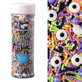 Sweets Indeed Sprinklefetti Toil & Trouble Halloween Sprinkles – Allergy-Friendly Cupcake Toppings for Kids' Classroom Parties