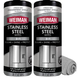 Weiman Stainless Steel Cleaner & Polish Kit – Thoughtful Housewarming Gift for New Homeowners and Newlyweds