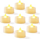 Warm White Light, White Base - Pack of 100