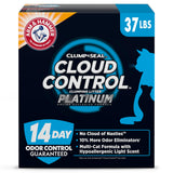 ARM & HAMMER Clump & Seal SLIDE Platinum Cat Litter – Uncluttered Laundry Room Litter Area for Multi-Cat Homes, No Scrubbing