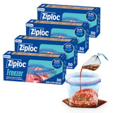 Ziploc Gallon Freezer Bags – Family Pack for Packing School Lunches and Storing Kid-Approved Leftovers