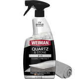 Weiman Quartz Countertop Cleaner and Polish — Countertop Styling Essential for Cozy Kitchens and Kitchen Islands