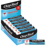 ChapStick Classic Medicated Lip Balm – Camping Trip and Hiking Backpack Essential for Windburned Lips, 3 Pack