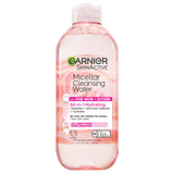 Garnier Micellar Water with Rose Water & Glycerin – Premium Hydrating Facial Cleanser, Elegant Daily Ritual