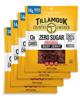 Tillamook Country Smoker Zero Sugar Beef Jerky – Thoughtful Keto Gift Basket Addition for Health-Conscious Friends