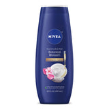 NIVEA Nourishing Botanical Blossom Body Wash for Women – Free From Parabens and Phthalates, Gentle Cleanser Safe for Sensitive Skin and Family Bathrooms