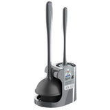 MR.SIGA Toilet Plunger and Brush Combo – Thoughtful Housewarming Gift for New Homeowners Moving Into Their First Place