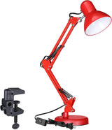 TORCHSTAR Metal Desk Lamp with Clamp – Focus-Boosting Swing Arm Task Light for Home Office and Study Desk