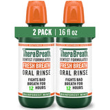 TheraBreath Alcohol-Free Mouthwash – Safe for Sensitive Mouths, Dry Mouth Relief Without Burning or Irritation