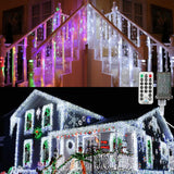 Brizled Color Changing Icicle Lights – Thoughtful Housewarming Gift for Her, App-Free Remote String