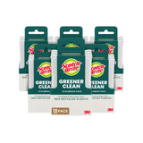 Scotch-Brite Dobie Non-Scratch Scrub Pads Color Coded Cleaning Sponges for Stylish Kitchens