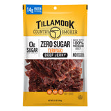 Tillamook Country Smoker Keto Friendly Zero Sugar Beef Jerky, Black Pepper, 6.5 Ounce — Thoughtful Snack Gift for the Low-Carb Eater