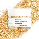 Sweets Indeed Edible Glitter – Sparkling Birthday Gift for Women, Cocktail and Cake Decorating Dust