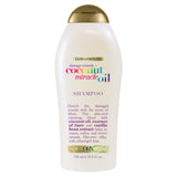 OGX Coconut Miracle Oil Shampoo – Mindful Shower Experience with Coconut Milk and Tangerine Scent, Sulfate-Free Repair for Frizzy Strands