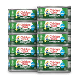 Chicken of the Sea Tuna in Water, 10-Pack – Omega-3 Rich Cans for Heart-Healthy Mediterranean Meal Prep