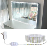 LuminGlow LED Vanity Mirror Lights – Bedroom Decor Accent Strip for Makeup Vanity, Dimmable Warm Glow