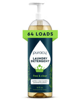 Puracy Free & Clear Laundry Detergent - Hypoallergenic Plant-Based Wash for Sensitive Skin Self-Care Routines