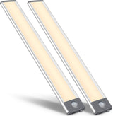 Brilliant Evolution Motion Light Bar – Warm White Ambient Lighting for Bedroom and Living Room Decor, Slim Aluminum Wall Sconce Style