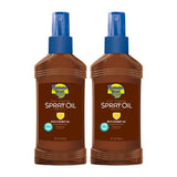 Banana Boat Deep Tanning Oil Spray SPF 4 – Coconut and Banana Self Care Ritual for Post Shower Sun Time