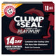 18 lbs - Clump & Seal Platinum Clumping Cat Litter