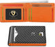 Carbon Black and Orange