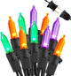 Purple & Green & Orange - 100 LED