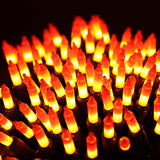 Brizled Candy Corn String Lights – Child-Safe Kids Bedroom Window Decor, Flameless Family Halloween Glow