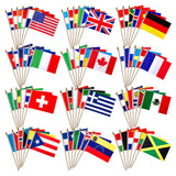 100 World Flags Gift Set – Perfect Present for Travel Lovers, Teachers & International Culture Fans