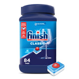 Finish Classic Dishwasher Pods 84 ct. – Busy Home Office Kitchen, No-Pre-Rinse Daily Dishwashing