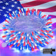 Red White Blue - 200 LED