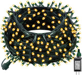 Dazzle Bright Smart Color Changing Christmas Lights – Flameless and Smokeless Alternative to Candles, 66FT UL Certified LED String Lights with Timer