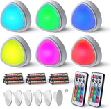 EverBrite Push Light – Child-Safe Battery Night Light for Kids Room and Nursery, 30/60 Min Auto-Off