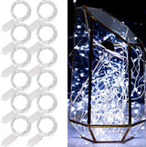 WATERGLIDE Fairy Lights 12 Pack – Ready-to-Give Birthday Gift for Her with Batteries Included, Multicolor