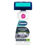 Carbona Oxy Powered Outdoor Cleaner with Built-In Brush (22 Fl Oz) – Pet & Plant Safe Patio Cleaner, Chlorine Bleach Free Formula