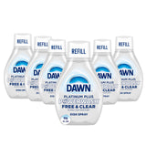 Dawn Powerwash Free & Clear Light Pear Dish Spray for Playroom-Adjacent Counter Cleaning, No Flame No Fumes Family Friendly