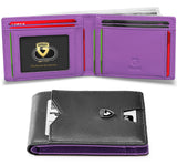 GSOIAX Premium Carbon Fiber Wallet – High-End Leather Bifold for the Discerning Gentleman