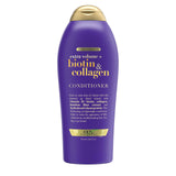 OGX Biotin & Collagen Volumizing Conditioner – Clean, Simple Hair Care for Fine Hair in Neutral Bathrooms