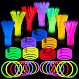 JOYIN Glow Sticks Bulk 144 Pcs – Portable Glow in the Dark Bracelets for Patio Parties, Pool Nights, and Outdoor Concerts