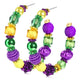 Beaded hoop