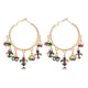 mardi gras-drop charm