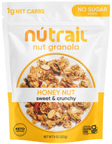 NuTrail Sugar-Free Nut Granola – Restorative Breakfast Cereal for Diabetic Wellness Plans