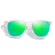 Transparent Frame / Green Lenes