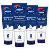 Vaseline Intensive Care Deep Moisture Cream – Thoughtful Skincare Gift Set for Mom with Eczema or Dry Skin, 4 Pack