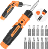 Amartisan 18-in-1 Multi-bit Screwdriver – Single-Tool Storage Solution for Clutter-Free Garages and Drawers