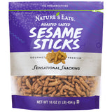 Sesame Sticks 16oz – Camping Pantry Snack for Cabin Trip, Shelf-Stable Bulk Sesame Sticks for Outdoor Dining