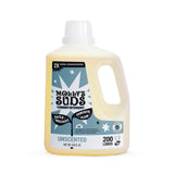 Molly's Suds Liquid Laundry Detergent for Eczema and Allergy-Prone Skin, Free From Synthetic Fragrance and Dyes Laundry Soap (Unscented - 200 Loads)