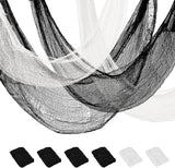 Creepy Cloth Halloween Gauze Cloths – Cozy Yet Creepy Home Decor for Staircase and Entryway
